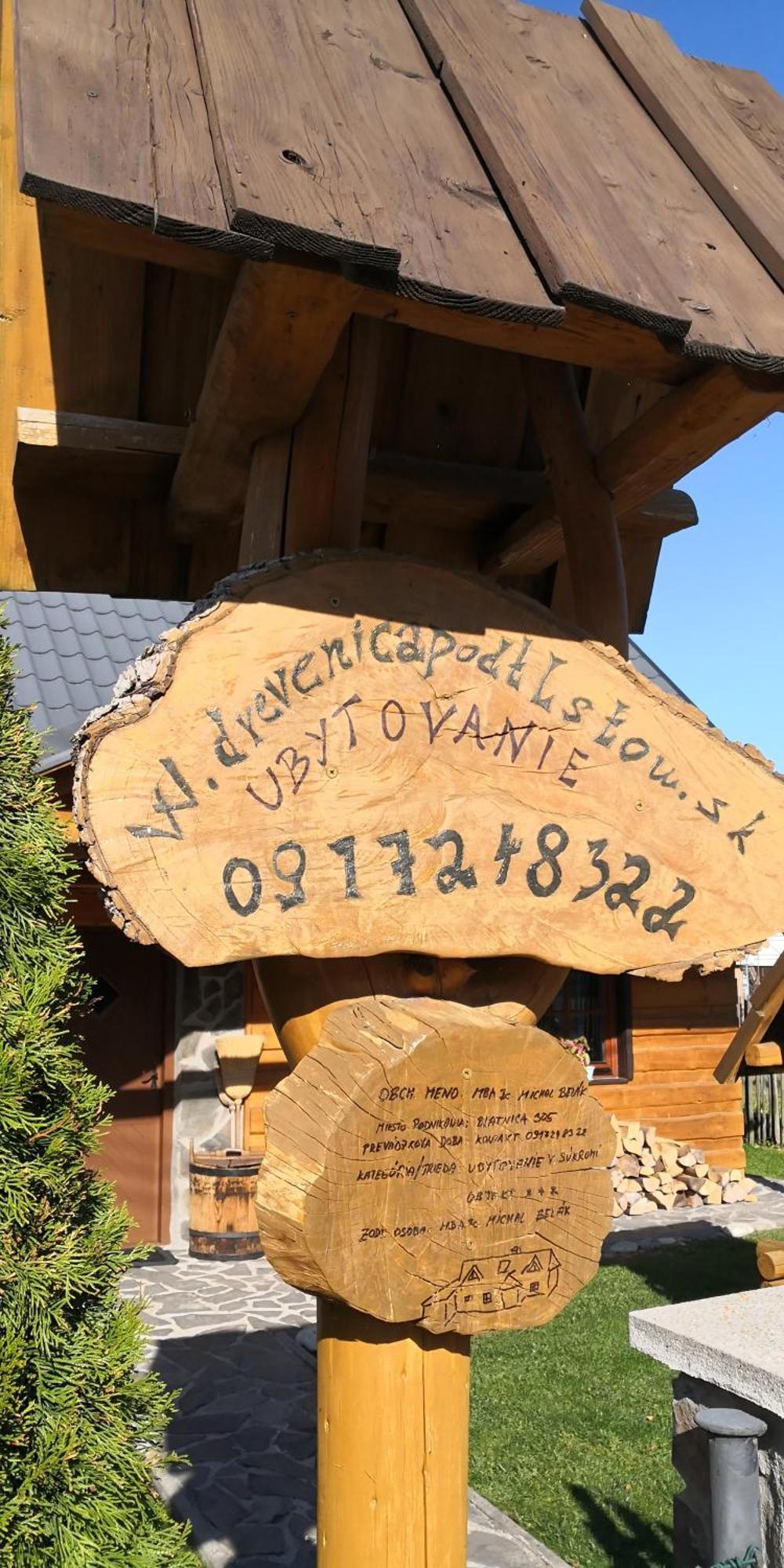 Drevenica Pod Tlstou Guest House Blatnica ภายนอก รูปภาพ